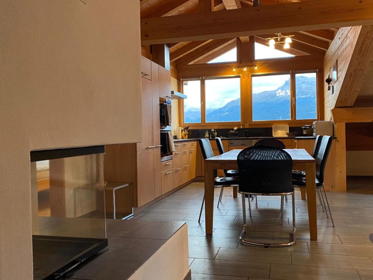 Attic In The Alps Leilighet Luzein Eksteriør bilde